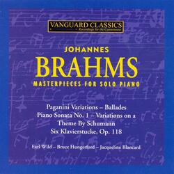 Variations On a Theme By Paganini, Op. 35, Book 1