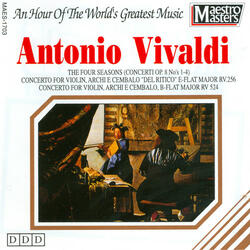 Concerto Per Due Violini, Archi E Cembalo B Flat Major RV 524 - Allegro