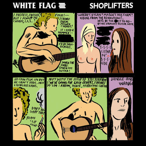 Split EP with White Flag, The Shoplifters