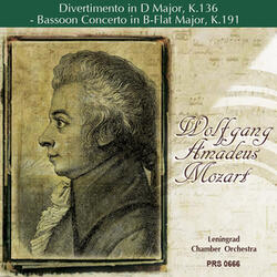 Divertimento in D Major, K. 136: III. Presto