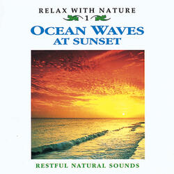 Ocean Waves at Sunset