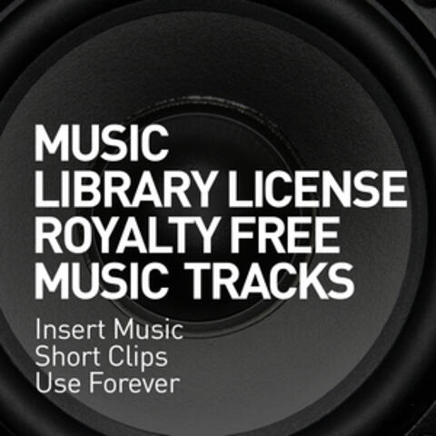 Music Library License Royalty Free Music Tracks - Insert Music - Short Clips - Use Forever