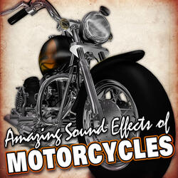 400cc Motorcycle Start, Idle and Stop