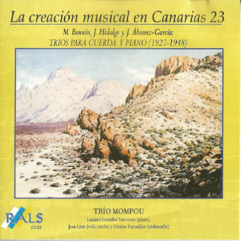 La Creación Musical en Canarias 23 - Trios Para Cuerda y Piano