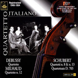 Quartet in B-Flat Major, D. 112: I. Allegro ma non troppo
