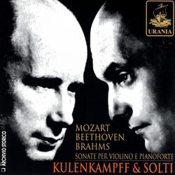 Violin Sonata No. 3 in D Minor, Op. 108: I. Allegro
