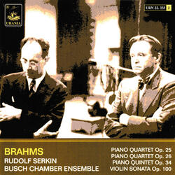 Piano Quinter in G Minor, Op. 25: II: Intermezzo (Allegro ma non troppo)