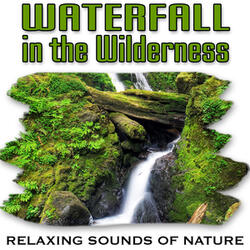 Serene Meditation Background of the Calming Waterfall