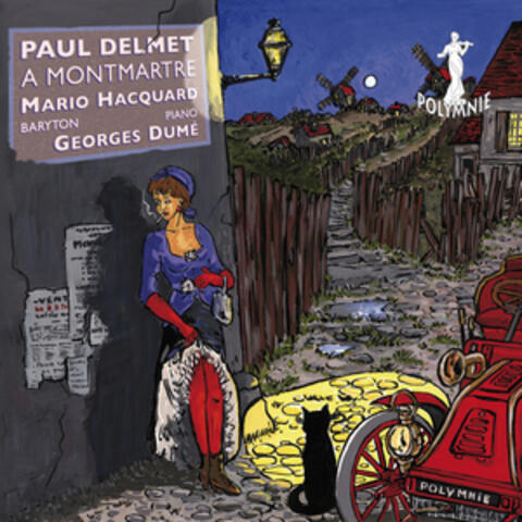 Paul Delmet à Montmartre