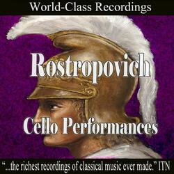 Variations on a Rococo Theme in A Major, Op. 33