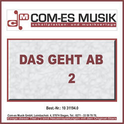 Er hat ein knallrotes Gummiboot