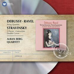 Stravinsky: 3 Pieces for String Quartet: No. 3