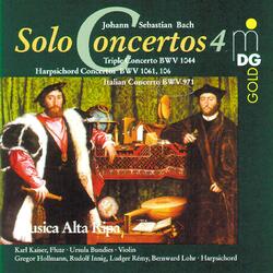 Concerto for 2 Harpsichords and Strings in C Major, BWV 1061: II. Adagio ovvero Largo