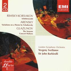 Variations on a theme of Tchaikovsky Op. 35a
