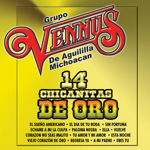 14 Chicanitas De Oro