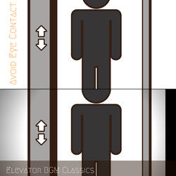 Avoiding Eye Contact in Small Lifts