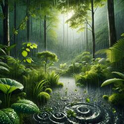 Pluie douce