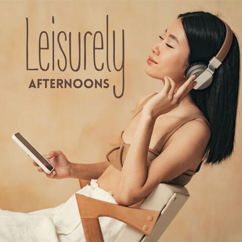 Leisurely Afternoons: Free Time in Café, Coffee Jazz, Positive Mood and Relax
