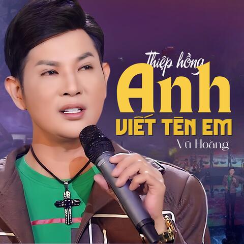 Thiệp Hồng Anh Viết Tên Em