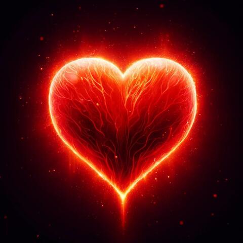 Warm Heart: Romatic Background Music with Fireplace