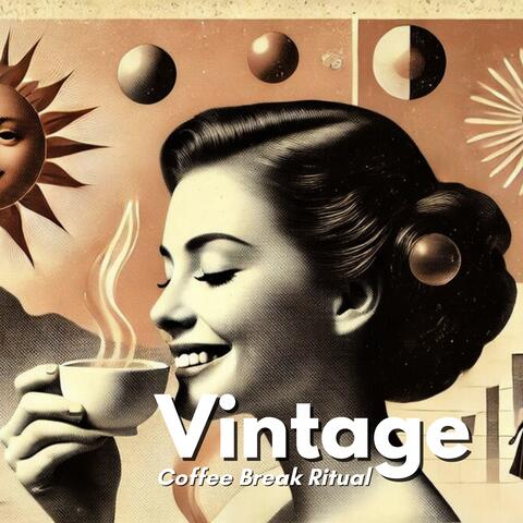 Vintage Coffee Break Ritual: Relaxed Mood, Gentle Start, Retro Charm