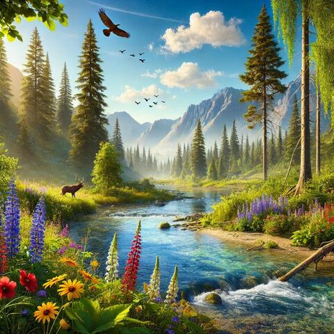 Natural Instrumental Energy: Violin, Piano, Guitar & Nature