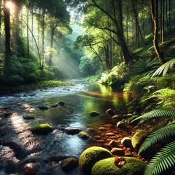 Water Effect of Relax