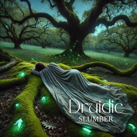 Druidic Slumber: Dreaming in Green, Quiet Under Celtic Stars, Rest in Sacred Glow