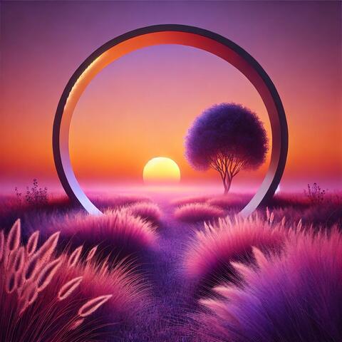 Purple Sunset of Reiki