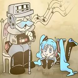 Miku Visits Grandpa
