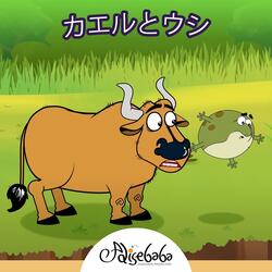 カエルとウシ