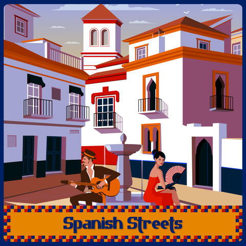 Spanish Streets: Latin Guitar Jazz Lounge