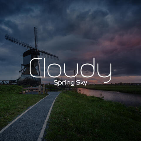 Cloudy Spring Sky: Therapeutic Rain with Thunders