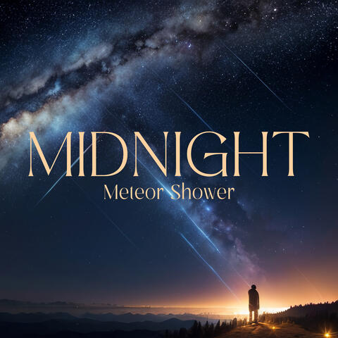 Midnight Meteor Shower: Calm Atmosphere for Sleep