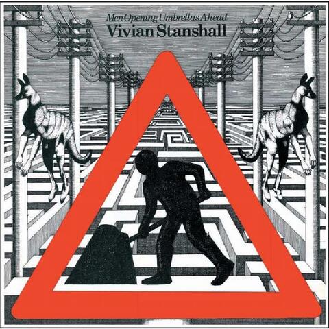 Men Opening Umbrellas Ahead