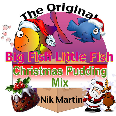 Big Fish Little Fish Cardboard Box Xmas Pudding Mix
