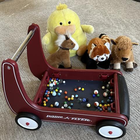 Marbles in the Wagon