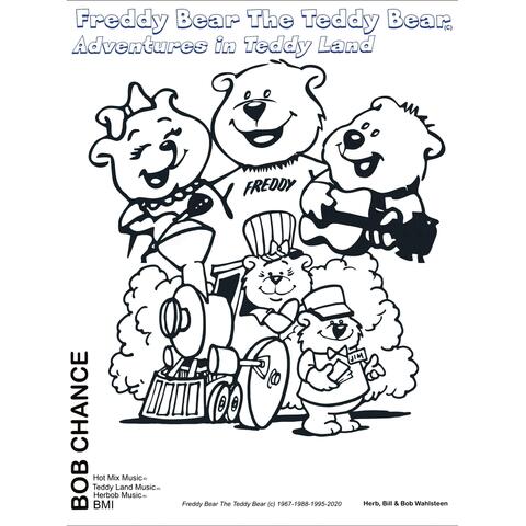 Freddy Bear the Teddy Bear: Adventures in Teddy Land
