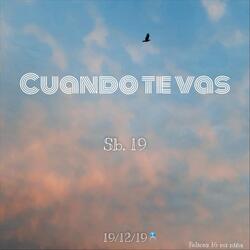 Cuando Te Vas