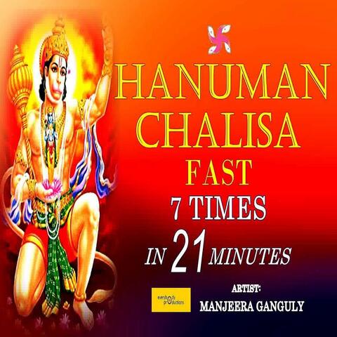 Hanuman Chalisa Fast 7 Times in 21 Minutes
