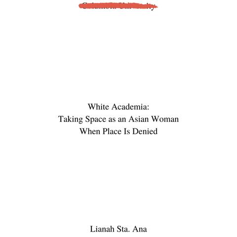 White Academia