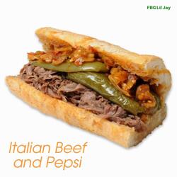 Italian Beef and Pepsi