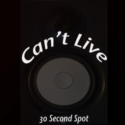 Can't Live