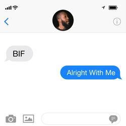 Alright with Me