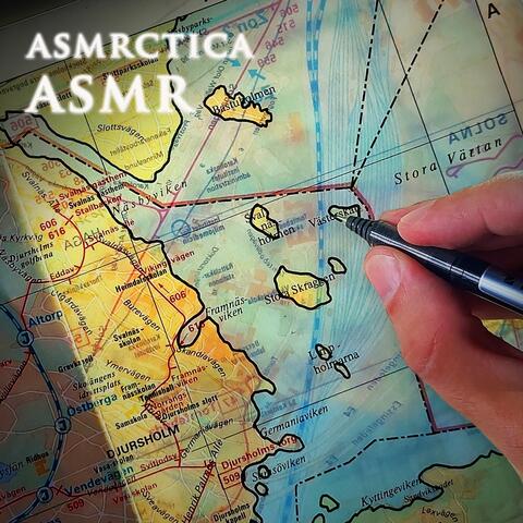 Fineliner Tracing Vintage Map of Stockholm Ramble (ASMR)