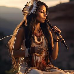 Canyon Flute & Nocturnal Canyon Sounds, Sleep Meditation Music
