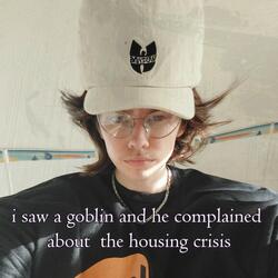 i saw a goblin and he complained about the housing crisis