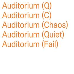 Auditorium (C)