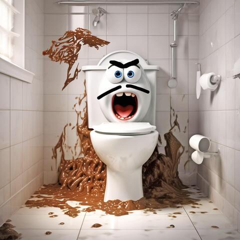 Nincompoop Poop Missed the Potty Man's Face