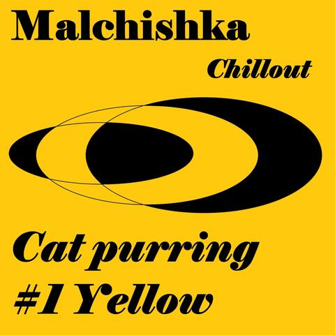 Cat Purring #1 Yellow